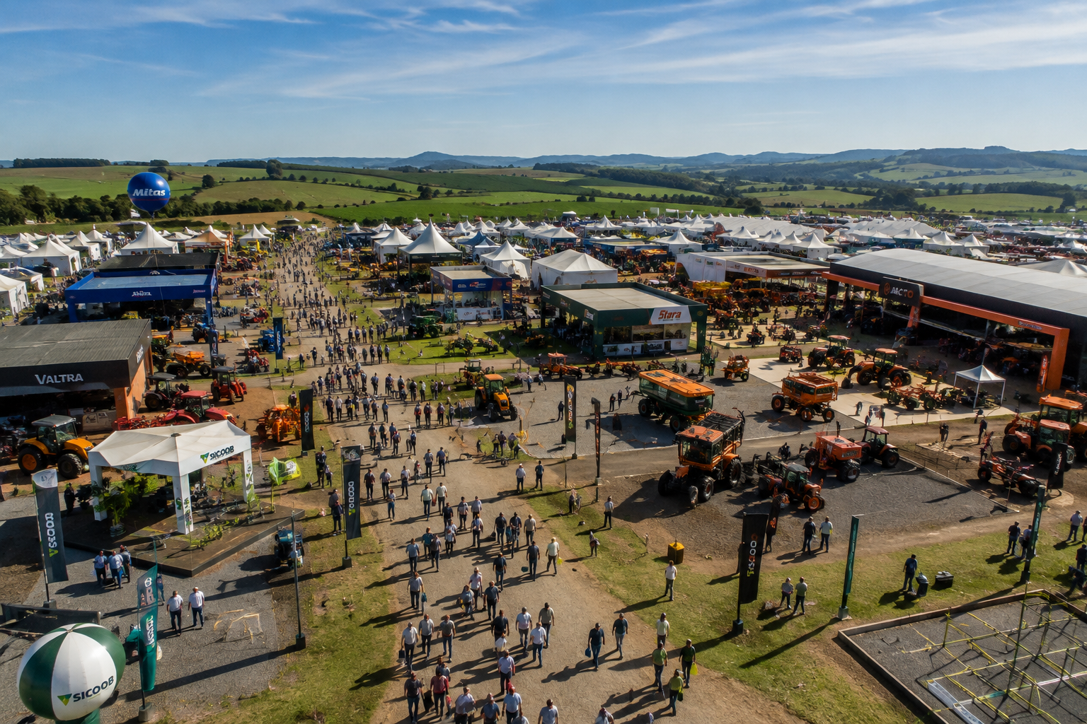 Locação de Totem Touch Screen, Óculos VR, Painel de LED e Holobox para Rondônia Rural Show em Ji-Paraná – RO 2026